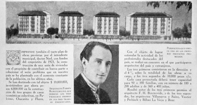 Housing for the Masses, Fermín Bereterbide