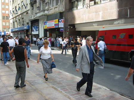 Argentina, Buenos Aires, La City, microcentro, exchange