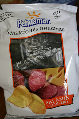 Buenos Aires, Argentina, snack food, potato chips, Pehuamar