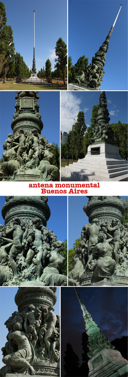 Argentina, Buenos Aires, antena monumental, Francisco Gianotti