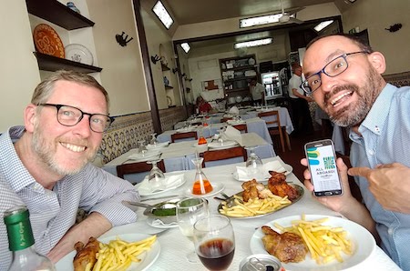 Robert Wright, Portugal, food, frango piri-piri, Bonjardim