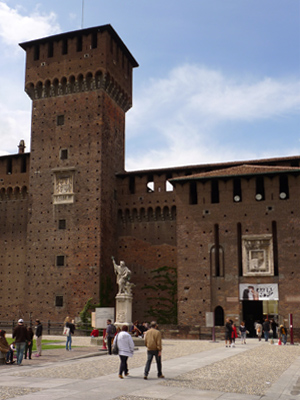 Milan, Milano, Castello Sforza