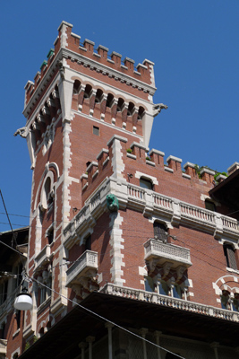 Milan, Milano, Palazzo Viviani Cova, Adolfo Coppedè