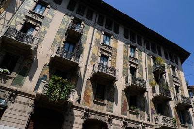 Milan, Milano, Casa Galimberti, Giovanni Battista BossiMilan, Milano, Casa Galimberti