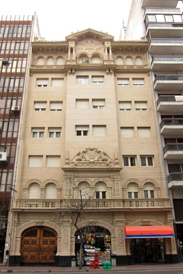 Argentina, Córdoba, Neocolonial apartment building