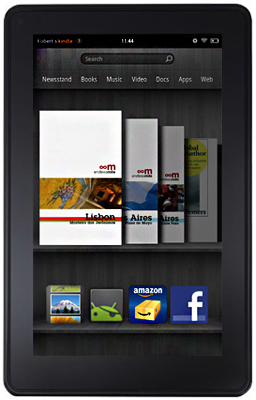 Kindle Fire, Endless Mile, screen capture