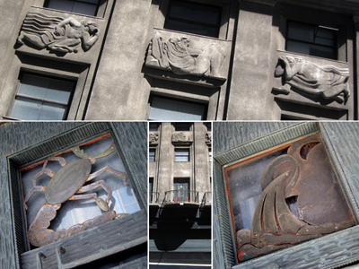 Montevideo, Ciudad Vieja, zodiac, Art Deco