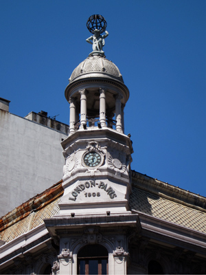 Montevideo, Avenida 18 de Julio, Edificio London-Paris