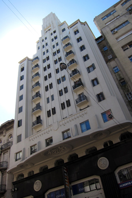 Montevideo, Avenida 18 de Julio, Palacio Díaz, Art Deco