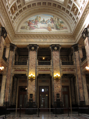 Montevideo, Palacio Legislativo, Salón de los Pasos Perdidos