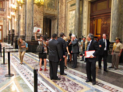 Montevideo, Palacio Legislativo, Salón de los Pasos Perdidos