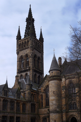 Scotland, Glasgow, Kelvingrove, University of Glasgow