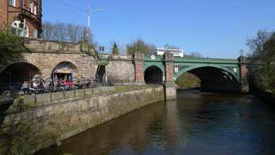 Scotland, Glasgow, Kelvin Walkway