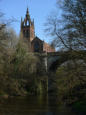 Scotland, Glasgow, Kelvin Walkway