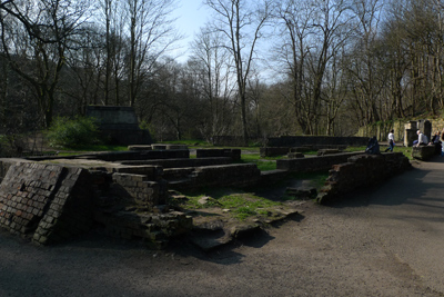 Scotland, Glasgow, Kelvin Walkway, North Woodside Flint Mill