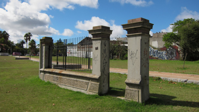 Uruguay, Montevideo, El Prado, church ruins