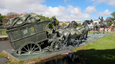 Uruguay, Montevideo, Prado, José Belloni, La Diligencia