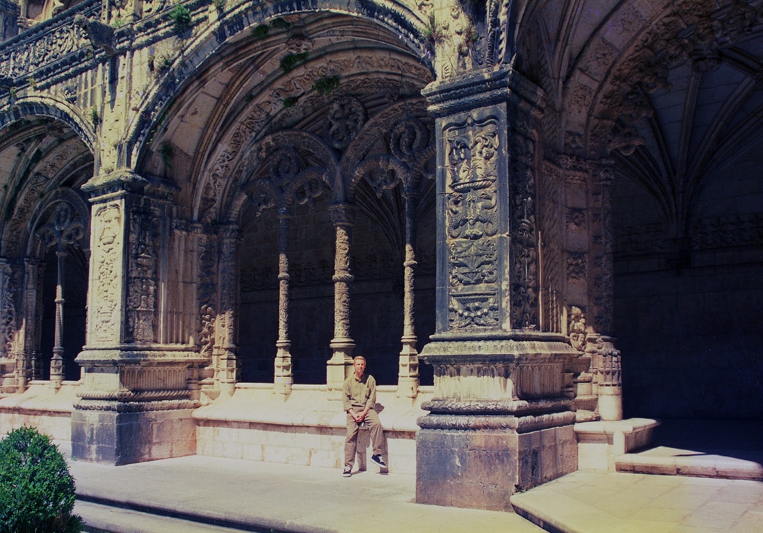 Robert Wright, Portugal, Lisboa, Lisbon, Mosteiro dos Jerónimos, cloister, claustro