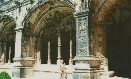 Robert Wright, Portugal, Lisboa, Lisbon, Mosteiro dos Jerónimos, cloister, claustro