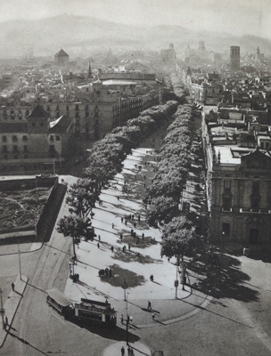 Catalunya, Barcelona, Ramblas, 1951