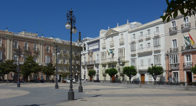 España, Spain, Cádiz, Plaza de San Antonio