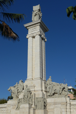 España, Spain, Cádiz, Plaza de España