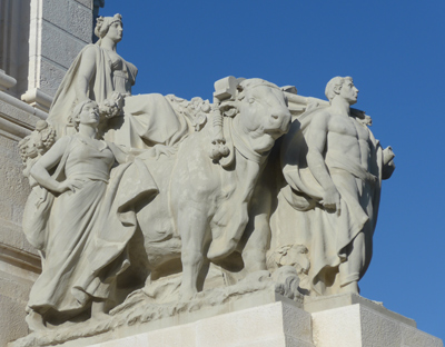 España, Spain, Cádiz, Plaza de España