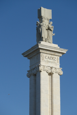 España, Spain, Cádiz, Plaza de España