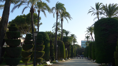 España, Spain, Cádiz, Parque Genovés