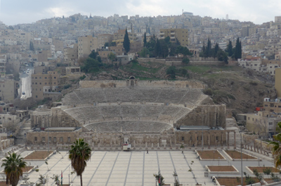 Jordan, Amman, Roman theater