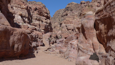 Jordan, Petra, climb to Ad Deir