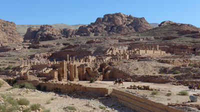 Jordan, Petra, Great Temple