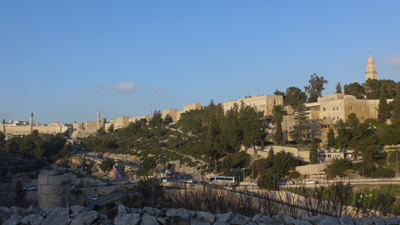Israel, Jerusalem, walls, panorama