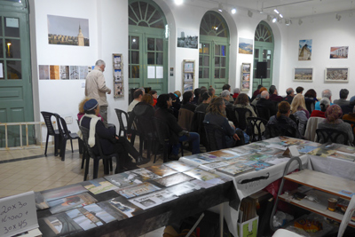 Israel, Jerusalem, First Railway Station, photo exhibit