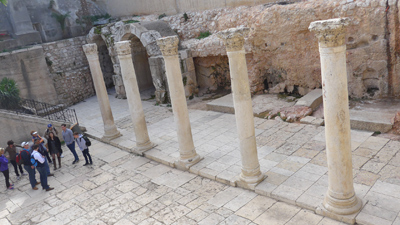 Jerusalem, Israel, Jewish Quarter, Cardo, Roman ruins