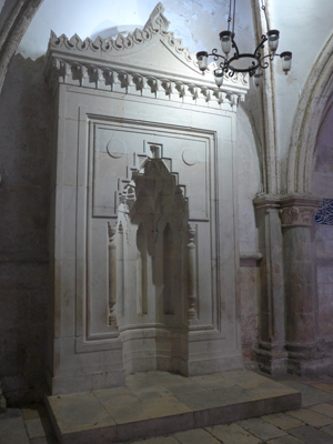 Jerusalem, Israel, Dormition Abbey, cenaculum