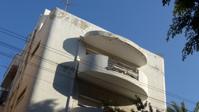 Israel, Tel Aviv, Bauhaus Center walk, Racionalismo