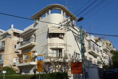 Israel, Tel Aviv, Bauhaus Center walk, Racionalismo