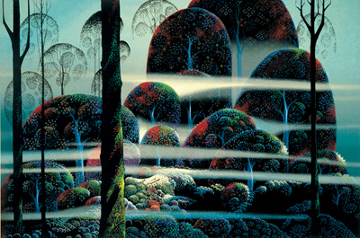 Eyvind Earle, art, serigraph