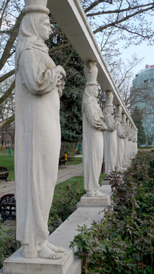 Bucureşti, Romania, Bucharest, Herăstrău Park, sculptures