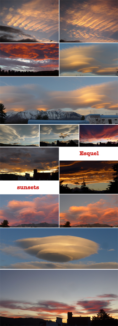 Esquel, sunset, atardecer, Patagonia