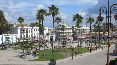 Morocco, Tangier,, guidebook research, Rick Steves, 2015