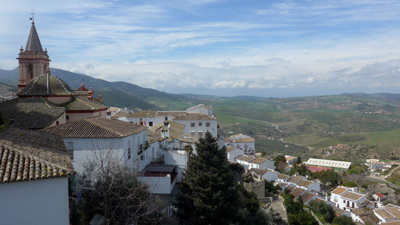 Spain, Andalucía, Pueblos Blancos, Zahara de la Sierra, guidebook research, Rick Steves, 2015
