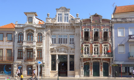 Portugal, Aveiro, architecture, Art Nouveau