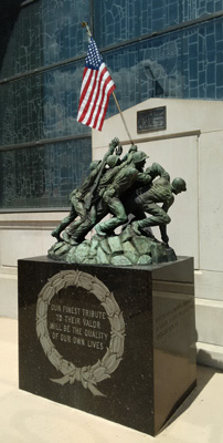 USA, Iowa, Cedar Rapids, Veteran's Memorial