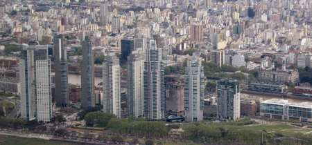 Argentina, Buenos Aires, Puerto Madero, skyscrapers