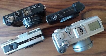 camera, collection, DMC-LX3, S30, S80, S95, DMC-LF1, Panasonic, Canon