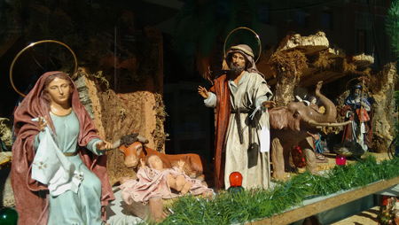 Spain, España, Christmas, Navidad, Sevilla, Belén, nativity scene