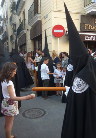 España, Spain, Semana Santa, Holy Week, wax ball