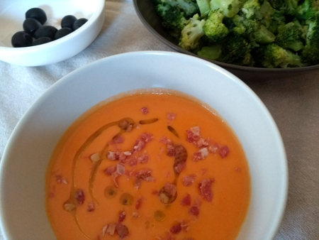 Spain, salmorejo, receita, recipe